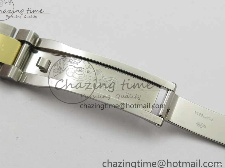 MiroTime 0127 SoftTouch Datejust 31mm 278273 SS YG BP Maker Best Edition Gray Diamonds Dial on SS YG Oyster Bracelet 2715